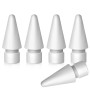 MMOBIEL Embouts de Crayon Compatible avec Apple Pencil 1st & 2nd Gen/USB-C/Pro - 5 Pièces - Embouts de Remplacement - Pointes iP