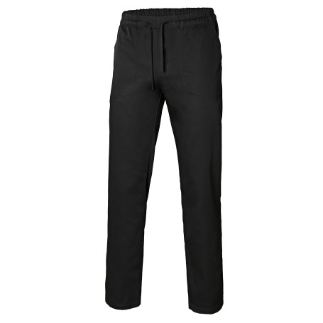 VELILLA Pantalón de Popelín Con Cintas Pantalon de Chefs Mixte