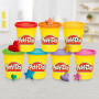 Play-Doh, Mes Couleurs préférées, Pack de 9 Pots de pâte à Modeler, Loisirs créatifs pour Filles et Garçons dès 2 Ans, Idèe Cade