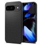 Spigen Liquid Air Coque Compatible avec Google Pixel 9 / Pixel 9 Pro [Souple] - Noir Mat