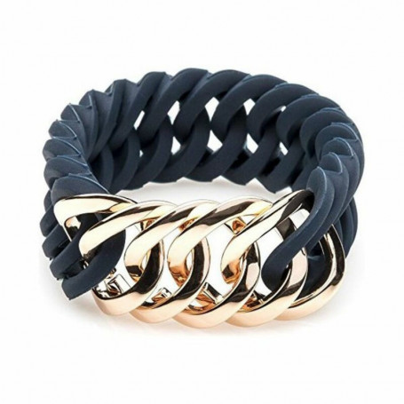Bracelet TheRubz 100188 Bleu Rose Silicone Acier inoxydable Rosé Acier/Silicone 25,99 €