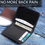 FOXHACKLE Portefeuille en Cuir avec Porte-Cartes de crédit pour Homme et Femme, Portefeuille Fin à Deux Volets avec Blocage RFID