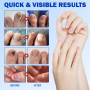 Patchs pour les Mycoses des Ongles (21 pièces), Traitement et Réparation des Mycoses des Ongles des Pieds, Multi-usages pour les