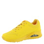 Skechers Femme Uno Stand Air Fashion-sneakers, Jaune, 39.5 EU