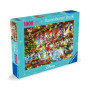 Ravensburger - Puzzle 1000 pièces - Boules à Neige Disney - Adultes et Enfants dès 14 Ans - Puzzle de qualité supérieure - Noël 