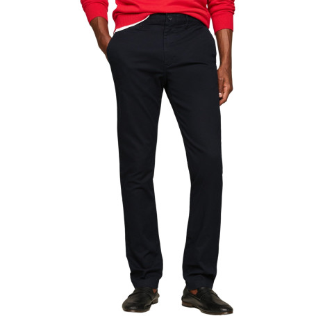 Tommy Hilfiger Men's Bleecker Essential Twill Slim Fit Chinos