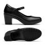 DREAM PAIRS Escarpins Femme Mary Jane Chaussures à Talon Haut Classiques Escarpin à Bout Rond Confortable,Size 36,Noir,SDPU2231W
