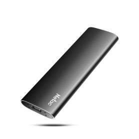 Netac SSD Externe 2To USB 3.2 GEN 2, Disque Dur Externe jusqu'à 550MB/s (10 Gbps, USB C, Aluminum)