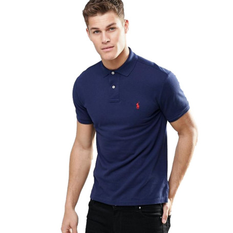 Ralph Lauren Polo piqué personnalisé Slim-Fit