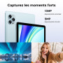 DOOGEE Tab G6 Tablette avec Carte Sim, Tablette Android 15, Octa-Core T7250, Tablette 11 Pouces 90Hz, 30GB +256GB/TF 2TB, Double