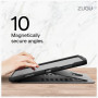 ZUGU Coque pour iPad Pro 13 (M4 / M5) 2024/2025 Case Ultra-Fin Charge sans Fil de Pencil, Support Magnétique avec 10 Angles Régl