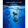 Sex Toys 8 Tailles Anneau Penien - Anneau Homme Silicone Anneaux de Pénis Sextoy Anneau Penien Jouet Adulte Anneau Penis Réglabl