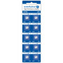 EverActive AG3 Lot de 10 Piles alcalines Mini G3 LR736 LR41 1,5 V Durée de Vie 5 Ans 1 Carte Blister
