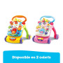 VTech - Super Trotteur Parlant Bébé Pliable Orange, Tableau d'Éveil Détachable, Jouet d'Activité et de Développement, Apprentiss