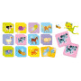Lisciani - CAROTINA BABY- Baby Memo Les Animaux - Jeu de Mémoire Éducatif dès 1 An - 24 Cartes Illustrées pour Développer Réflex