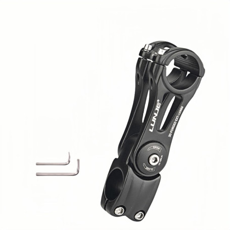 ENGWE MTB Potence de vélo réglable de 31,8 mm à ± 80 degrés, 90/110/130/145 mm, pour VTT, BMX, Cyclisme