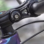 ENGWE MTB Potence de vélo réglable de 31,8 mm à ± 80 degrés, 90/110/130/145 mm, pour VTT, BMX, Cyclisme