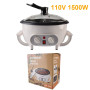 Machine à Torréfier les Grains de Café SHILINTONG, Torréfacteur Électrique pour Café, Noix, Cacahuètes, 750g, 220V 1200W, Revête