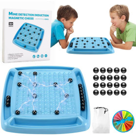Échiquier magnétique Sctnny avec disque de punition, jeu magnétique de table, accessoires de fête pour réunion de famille, voyag