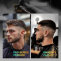 SUPRENT Tondeuse à Cheveux Professionnelle pour Homme-Kit de Coupe de Cheveux et Tondeuse à Lame en T Zero Gap, Ensemble de Tond