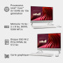 Dell 24 Tout-en-Un EC24250 Ordinateur Bureau 23,8" FHD IPS, Intel Core i5-1334U, Intel Iris XE, 16 Go RAM DDR5, 512 Go SSD, Wind