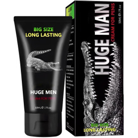Crème XXL Homme pour Pénis 50 ml | Crème d'Agrandissement et de Croissance Masculine | Pommade Extense pour Taille Plus Longue e