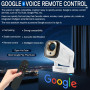 Mini Projecteur 4K Videoprojecteur Portable Projecteur Video WiFi 6 Android 11,1080P Full HD Supporté pour TÉLÉPhone/PC/Lap/Stic