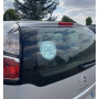 2 Pochettes Adhésives + 2 Disques Réversibles A Jeune Conducteur - Conduite Accompagnée | Fabriqué en France | Etui Adhésif Tran
