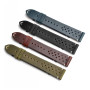 ANNEFIT Bracelets de Montre en Cuir Rétro à Dégagement Rapide, Bracelet de Remplacement 18mm 19mm 20mm 22mm