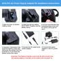 TKDY ACK-E18 Alimentation AC fournie DR-E18 Kit chargeur coupleur CC pour Canon EOS Rebel T6i T6s T7i T8i SL2 750D 760D 850D 77D