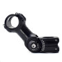 ENGWE MTB Potence réglable pour VTT 25,4 mm 31,8 mm, ± 60 degrés en Alliage d'aluminium, Potence de Guidon Courte pour VTT, vélo