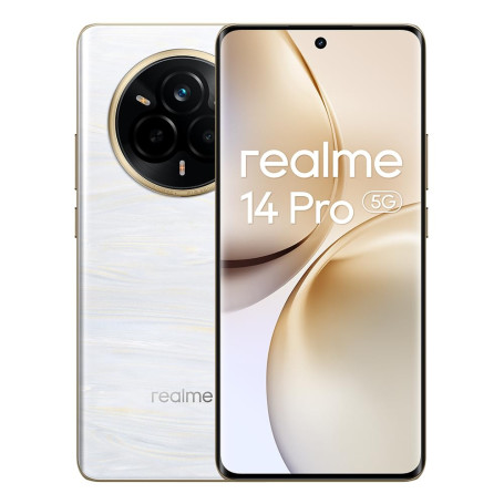 realme 14 Pro 5G Téléphone Portable,Dimensity 7300,Caméra 50MP IMX882 OIS,120Hz 6.77" FHD+ Écran,8GB+256GB Smartphone 5G,Batteri