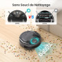 Lefant Aspirateur Robot, Mince Silencieux Connecté WiFi-Bluetooth-Alexa-App, 6 Modes de Nettoyage, Auto-Charge, 120min d'Autonom