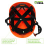 GREEN DEVIL Casque de Protection pour tronçonneuse, Casque de Protection forestière, Casque de sécurité avec Protection auditive
