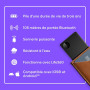 Tile by Life360 Slim (2024) - détecteur de Portefeuille, Tracker Bluetooth et localisateur d'objets pour étiquette de Bagage, Pa