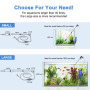 fishkeeper Aquarium Changer l'eau, Filtre de Sable de Nettoyage d'aquarium, réservoir de Poissons Kit de Nettoyage de Gravier d'