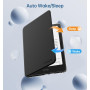 MoKo Coque Pivotante à 360° pour 7" Kindle Paperwhite 12e Gén 2024&Kindle Colorsoft 2024/2025, Étui Protection à Dos Clair Magné