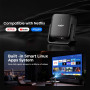 [Smart TV OS & HDR10+ & 3D Sound] 4K Vidéoprojecteur avec WiFi 6 et Bluetooth 5.4, Built-in Smart OS & Apps & Dual Speakers, 108