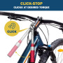 VANPO Clé Dynamométrique 1/4" & 3/8" & 1/2", 3 Pièces Kit D'entretien pour Vélo Moto y Auto, Clé Dynamométrique 5-25Nm, 5-60Nm, 