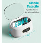 Gisaae Nettoyeur Ultrasons 660ML avec 5 Réglages de Temps, 48000Hz Nettoyeur Ultrasons Lunettes Professionnel, pour Bijoux, Mont