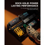 Donner DP-3 Alimentation pour pédales d’effet guitare avec 10 sorties DC isolées pour pédales 9V/12V/18V (100mA/300mA/500mA)