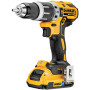 DEWALT Kit Perceuse DCD796 + Visseuse à Impact DCF887 + 2 Batteries 5Ah + Chargeur DCB115 + Mallette Tstak DCK266P2T-QW