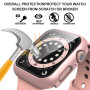 Diruite 2 Pièces Coque pour Apple Watch SE 3/2/1 /Series 6 5 4 40mm Protection Écran Dur PC Matériel Ultra Mince Verre Trempé Éc