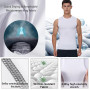 Débardeur de Compression Sport Homme Gainant Maillot de Corps Amincissant Ventre Plat Minceur Sous-vêtements