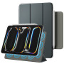 TiMOVO Coque Magnétique Puissant pour iPad Pro 11 Pouces (M5/M4) 2025/2024, Étui Folio Intelligent et Fin avec Auto Sommeil/Réve