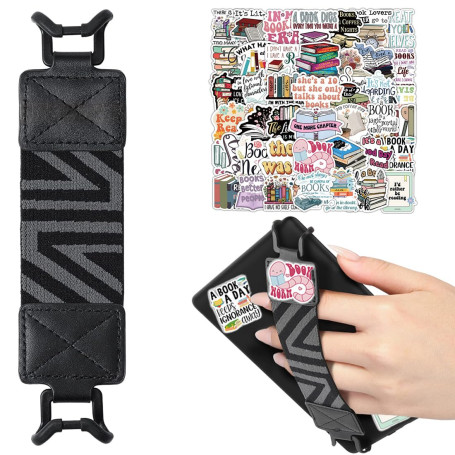 KIRZAX Dragonne Kindle, pour 6-8"" Kindle eReaders/Fire Tablette, Halteband Élastique Léger, Support à Doigt pour Kindle/Kobo/So