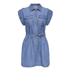 ONLY Onlbea Franco SL DNM Dress Bj Femme