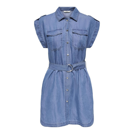 ONLY Onlbea Franco SL DNM Dress Bj Femme