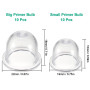 ZAMDOE Ampoule d'amorçage à Essence 19 mm et 22 mm Universelle pour tronçonneuses, Coupe-Bordures, souffleurs, débroussailleuse,