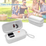 XANAD Étui Transport Rigide pour JBL Tuner 2 Tuner 3 Enceinte Radio Portable Bluetooth avec Radio（Blanc）